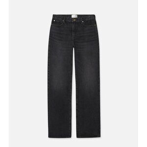 Frame Le Jane High Rise Straight Jeans in Washed Black NWT